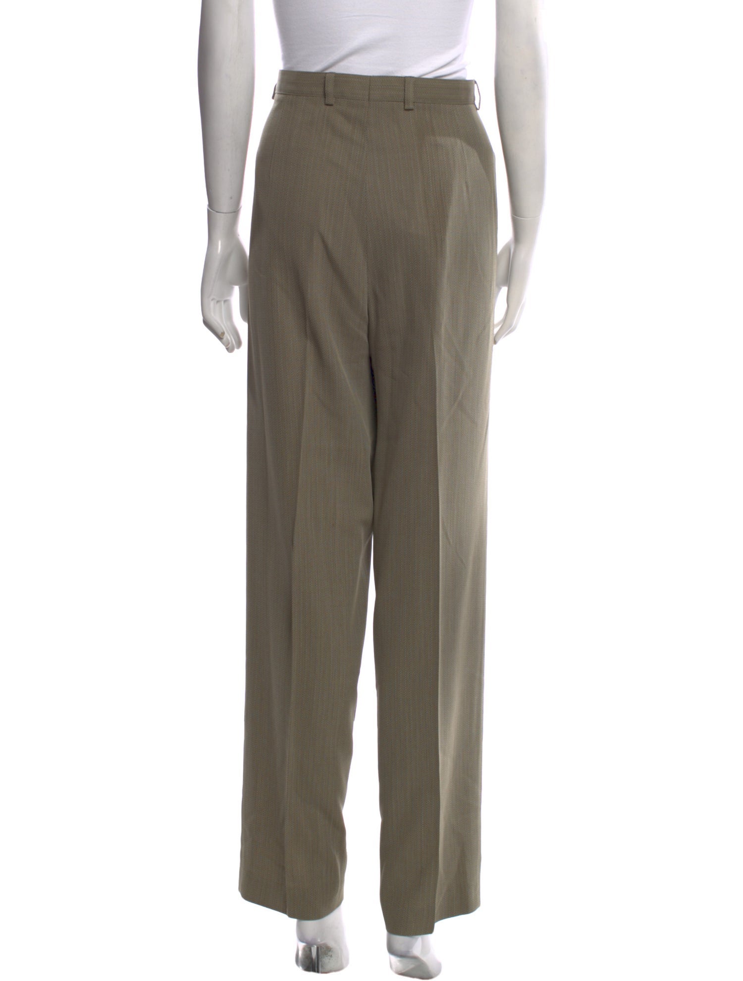 Escada Wool Straight Leg Pants